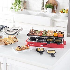 1300W 3-in-1 Nonstick Electric Party Table Grill